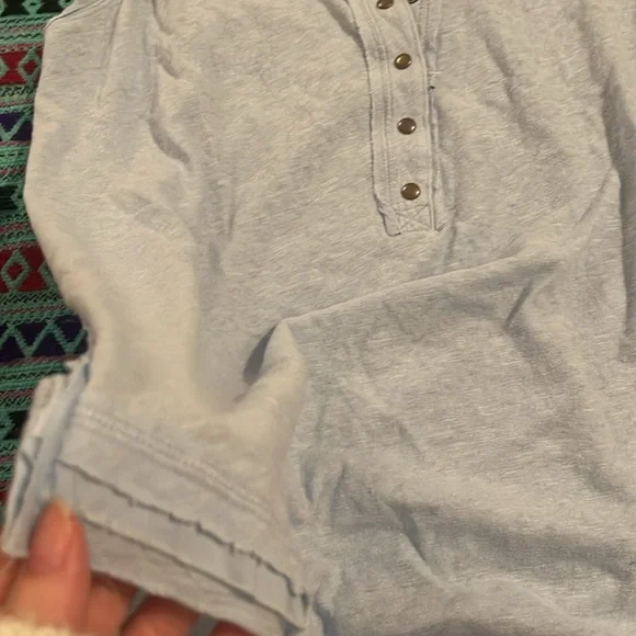 ✨NWOT ✨ WE THE FREE Love Language Tank in Dew Shine 🩵 - Picture 9 of 13